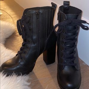 Steve Madden platform combat boots